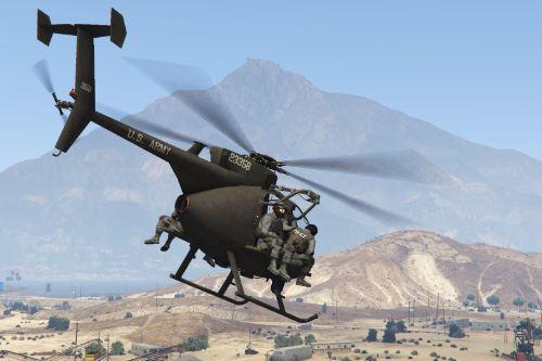 MH-6 Little Bird LEGACY MOD (troop version)